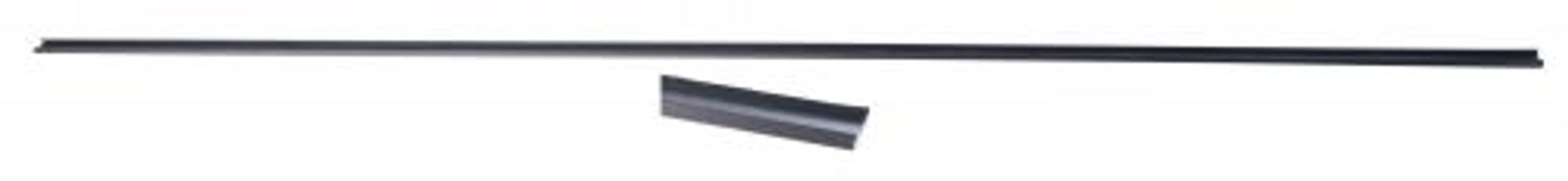 Baguette métal pour joint porte