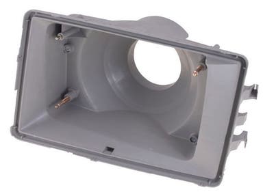 Boîtier de phare gauche pour Volvo 240, 260, 262, 740, 760 (1981-1993).