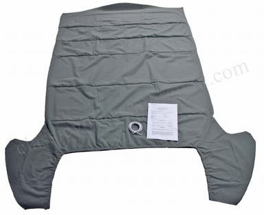Ciel de toit en tissu gris brossé pour Volvo PV444 (1954-1957)