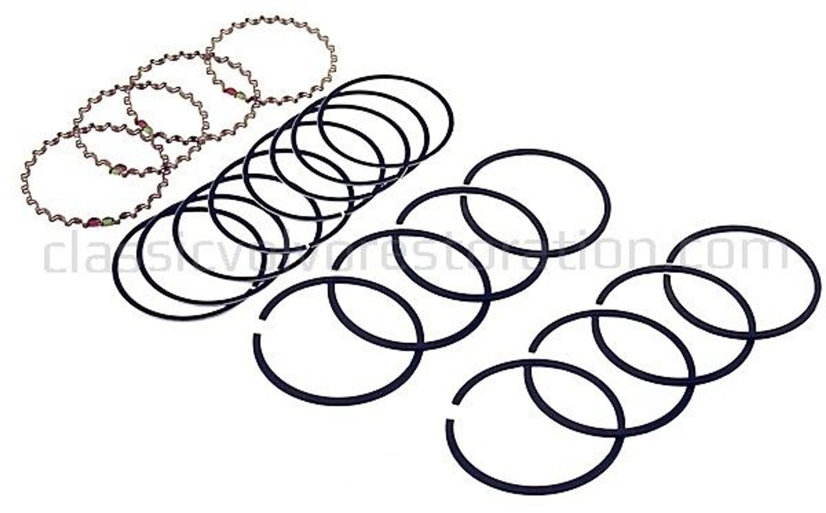 Jeu de segments de piston Volvo B16 0.040" — bild 2 av 2