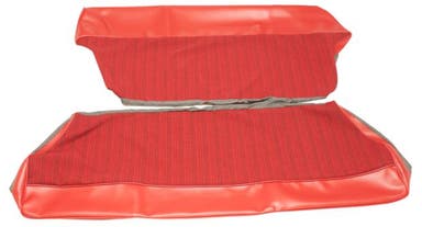 Sellerie rouge pour siège arrière Volvo PV544 (1962-1963)