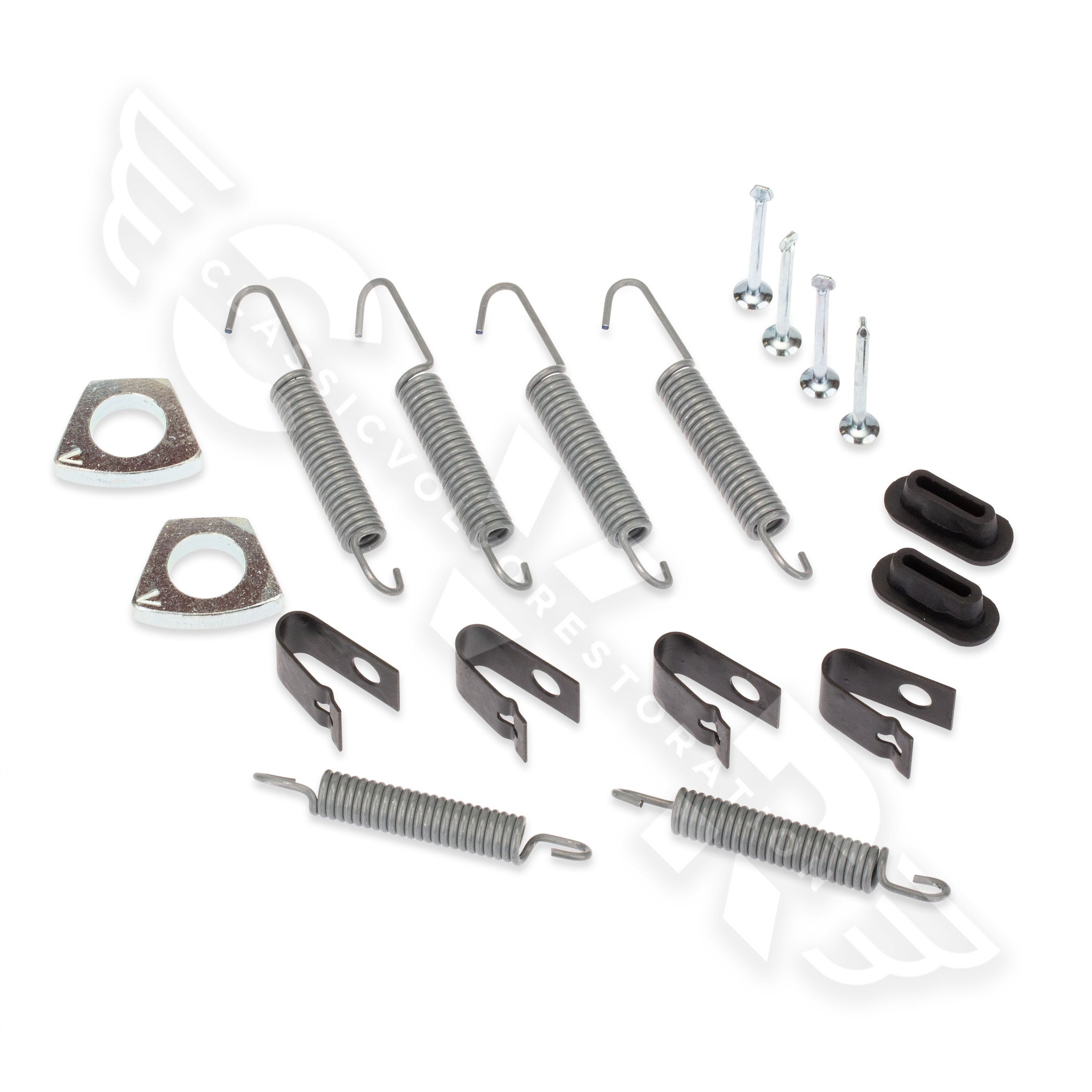 Kit de montage de mâchoires de frein pour Volvo PV, Amazon