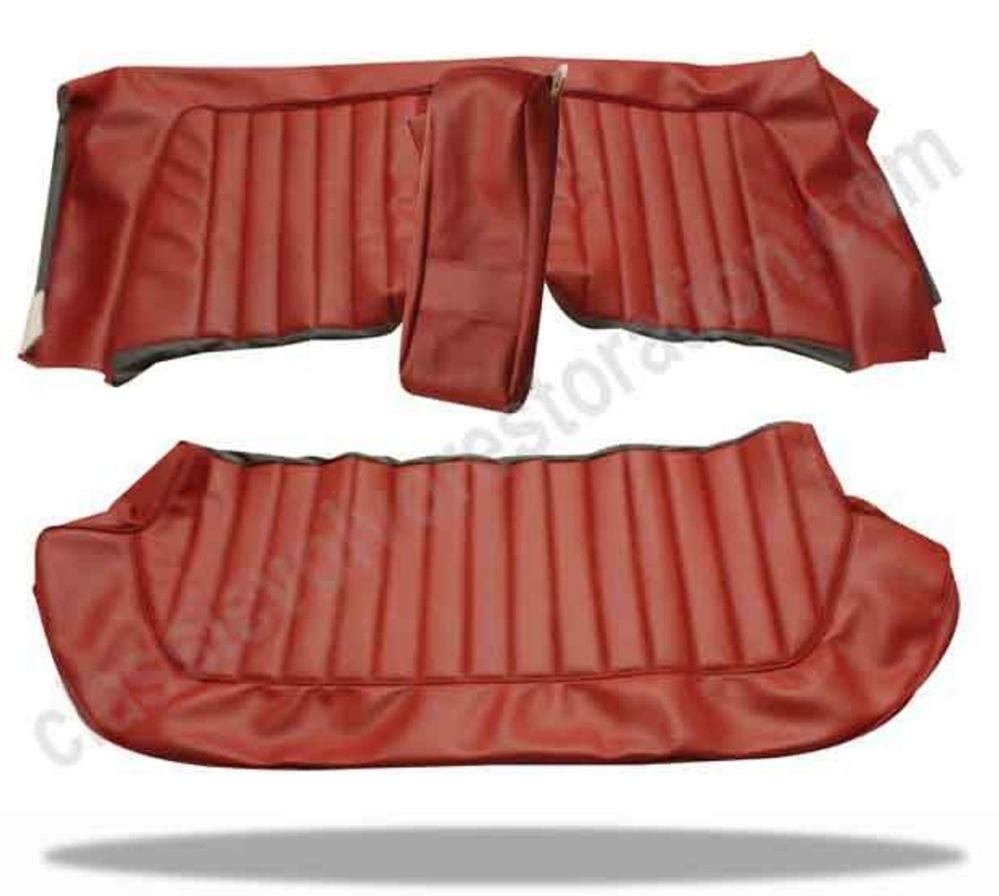 Garniture de siège arrière pour Volvo Amazon 4 portes 1964 US rouge