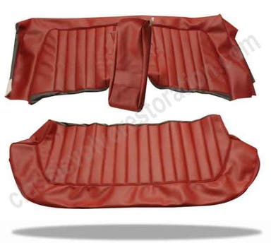 Garniture de siège arrière pour Volvo Amazon 4 portes 1964 US rouge