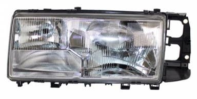 Phare antibrouillard H4 double pour Volvo 740, 760, 940, 960, gauche