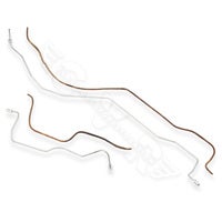 Tuyau de frein 2-circuits gauche préplié