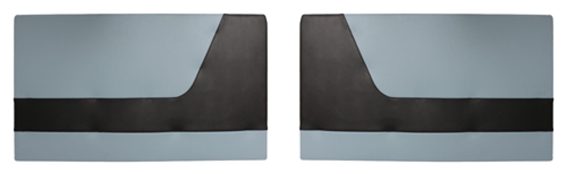 Panneaux de porte pour Volvo Duett, 1957-58, bleu/noir (États-Unis)