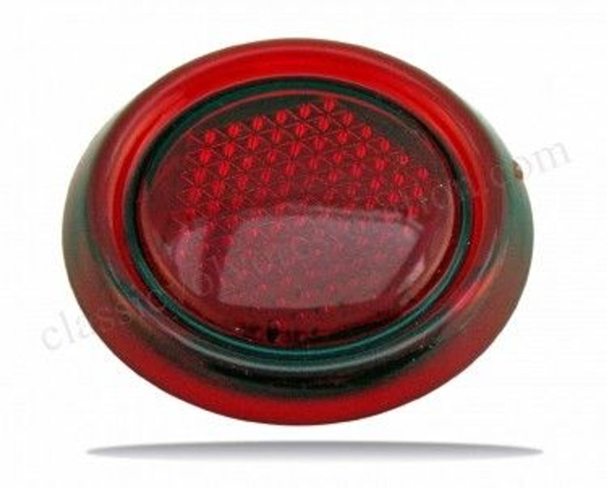 Linteau en verre pour Volvo PV444, rouge