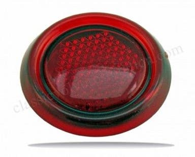 Linteau en verre pour Volvo PV444, rouge