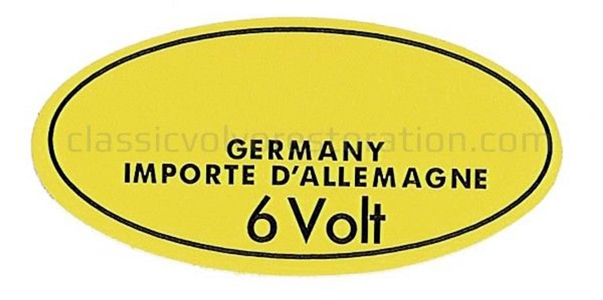 Décalque bobine allum. jaune