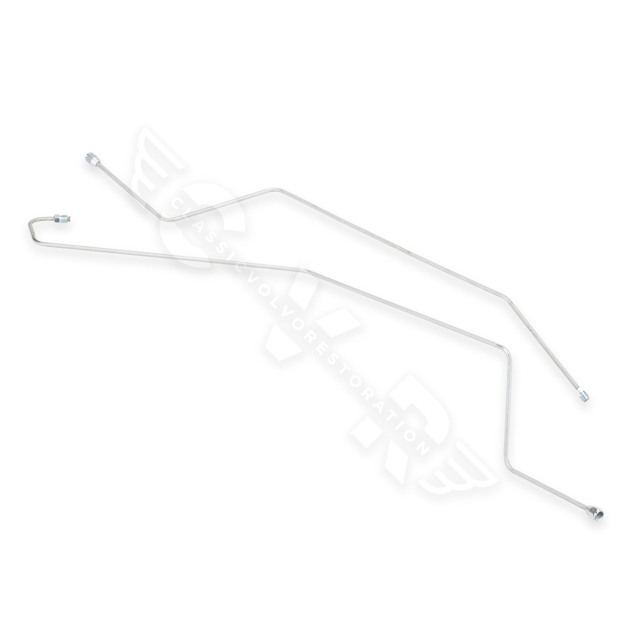 Tuyau de frein avant droit longitudinal pour Volvo 1800 (1969-1973) — bild 2 av 2