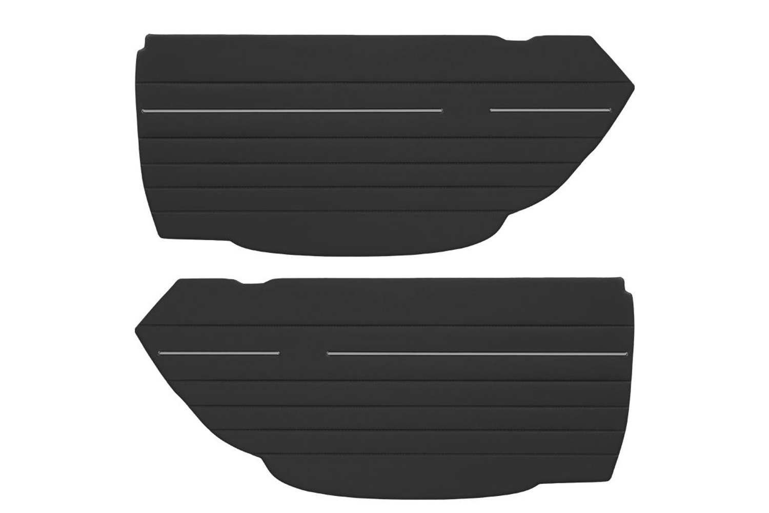 Panneau de porte supérieur noir