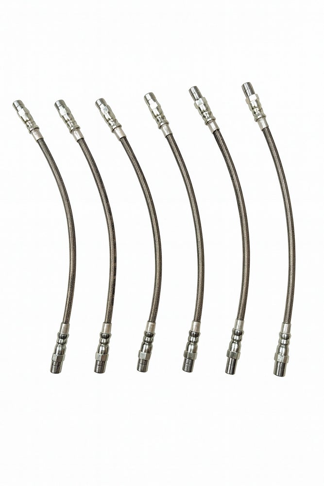 Kit de flexibles de frein pour Volvo 240 (1978-1993), tressés métalliques