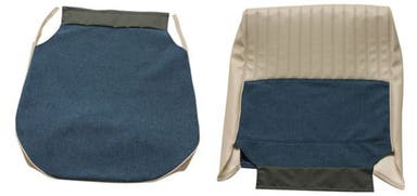 Revêtement de siège avant turquoise pour Volvo Amazon 4 portes (1959-1960)