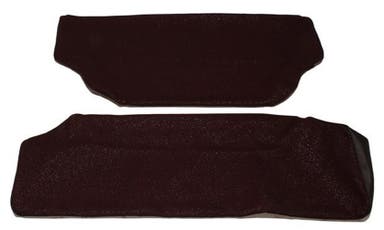 Revêtement de siège arrière pour Volvo Duett 1958-60 rouge/beige/noir