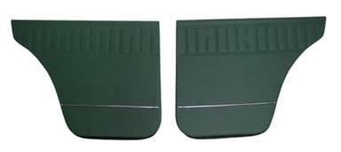 Panneaux de porte arrière pour Volvo Amazon 4 portes, Amazon Kombi 1967-68, verts