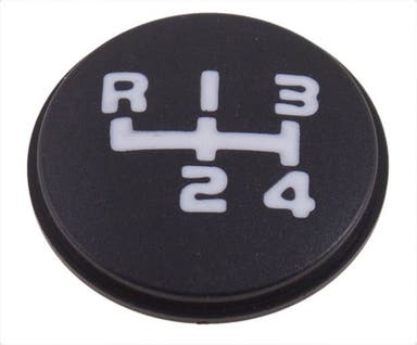 Pommeau de levier de vitesse à disque Symbol pour Volvo 240, 740