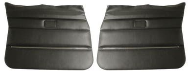 Panneaux de porte avant pour Volvo 244, 245, 1979 - Noir Universel