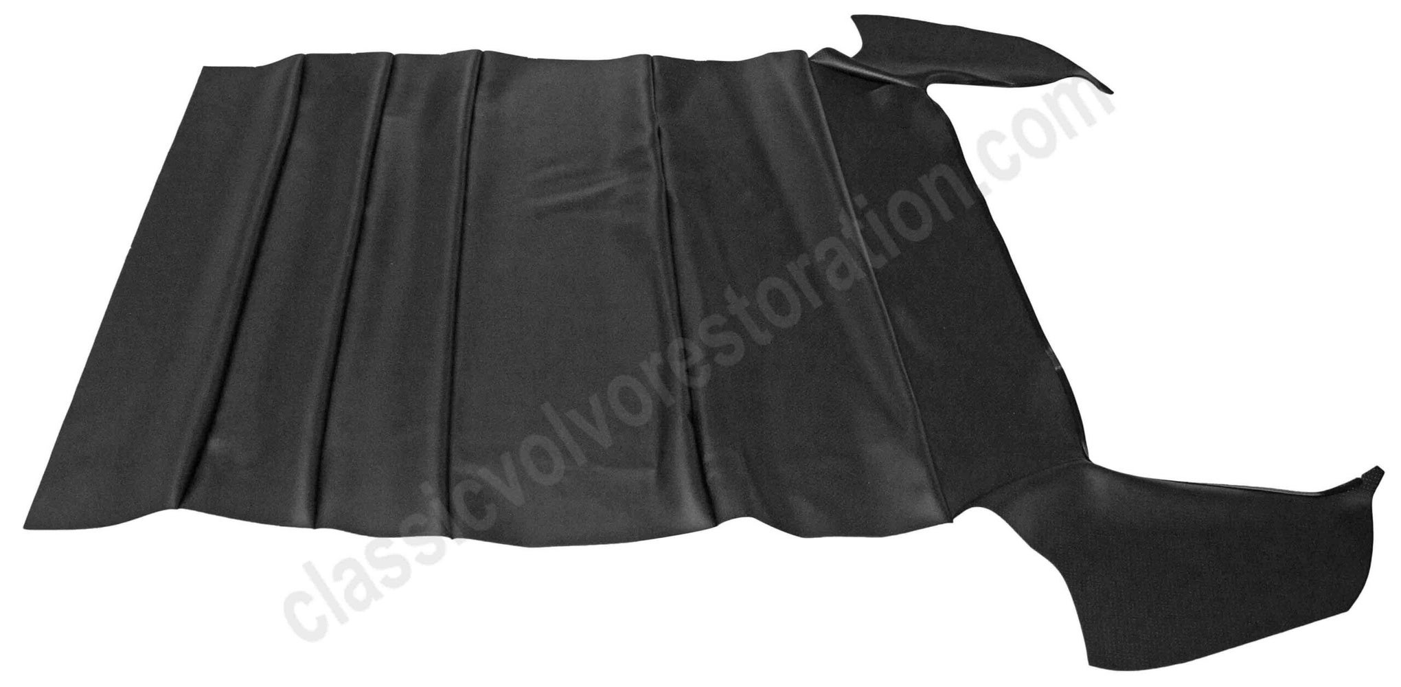 Ciel de toit en vinyle perforé noir pour Volvo PV544, Duett 1958-66