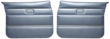 Panneaux de porte avant pour Volvo 244, 245 (à partir de 1978), bleus, universels