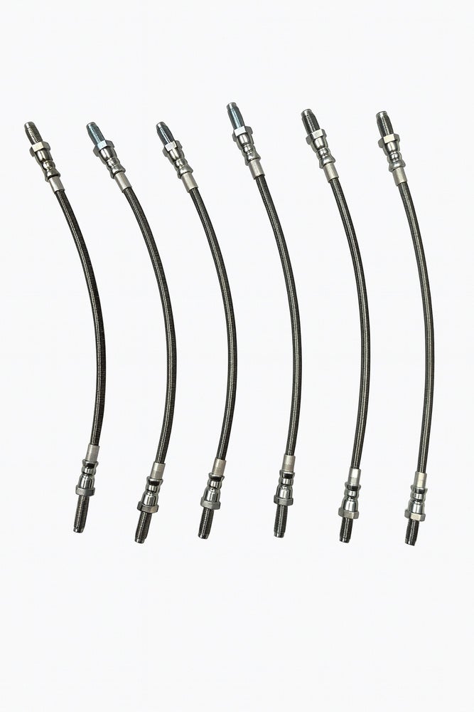 Kit de flexibles de frein pour Volvo 240 (1975-1978), tressés métalliques