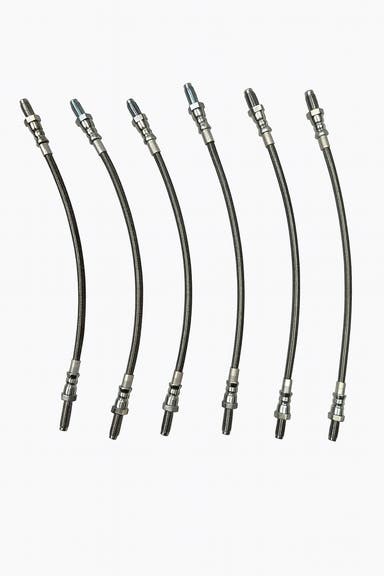 Kit de flexibles de frein pour Volvo 240 (1975-1978), tressés métalliques