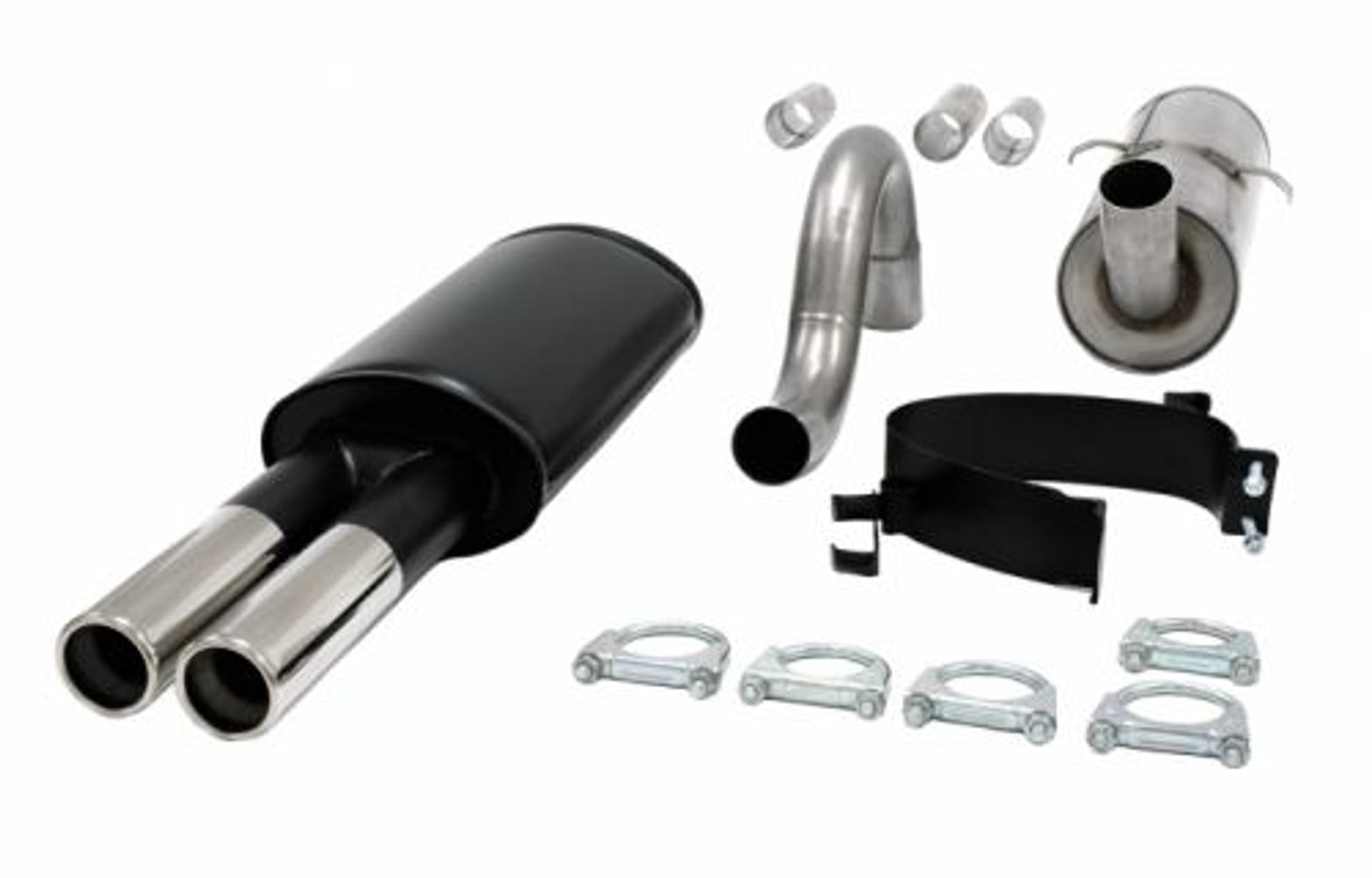 Système d'échappement sport 2,5" pour Volvo 740, 940, 1985-