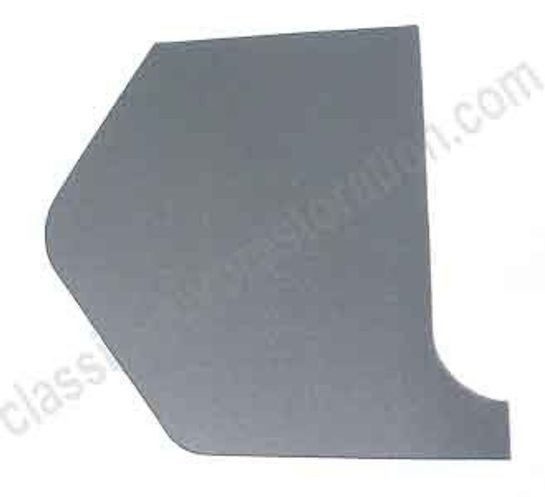 Panneau tableau de bord gris droit