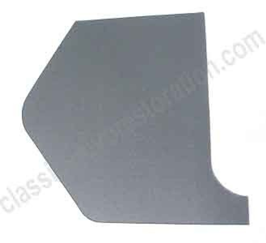 Panneau tableau de bord gris droit