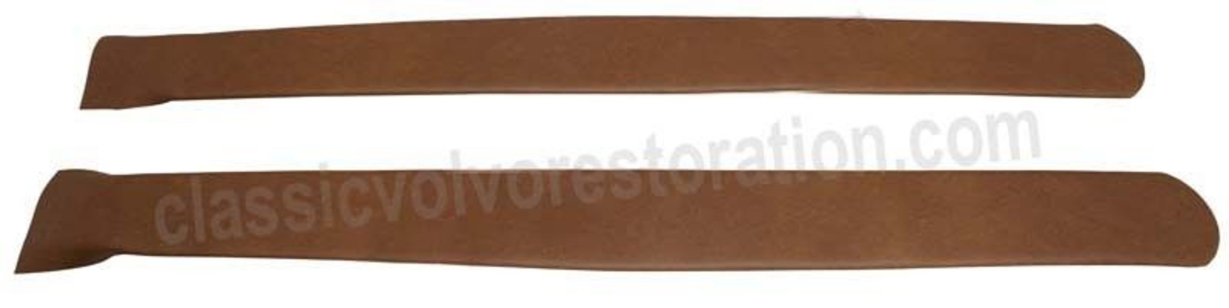 Panneaux de montant B pour Volvo Amazon 4 portes, Amazon Kombi 1967-68 marron