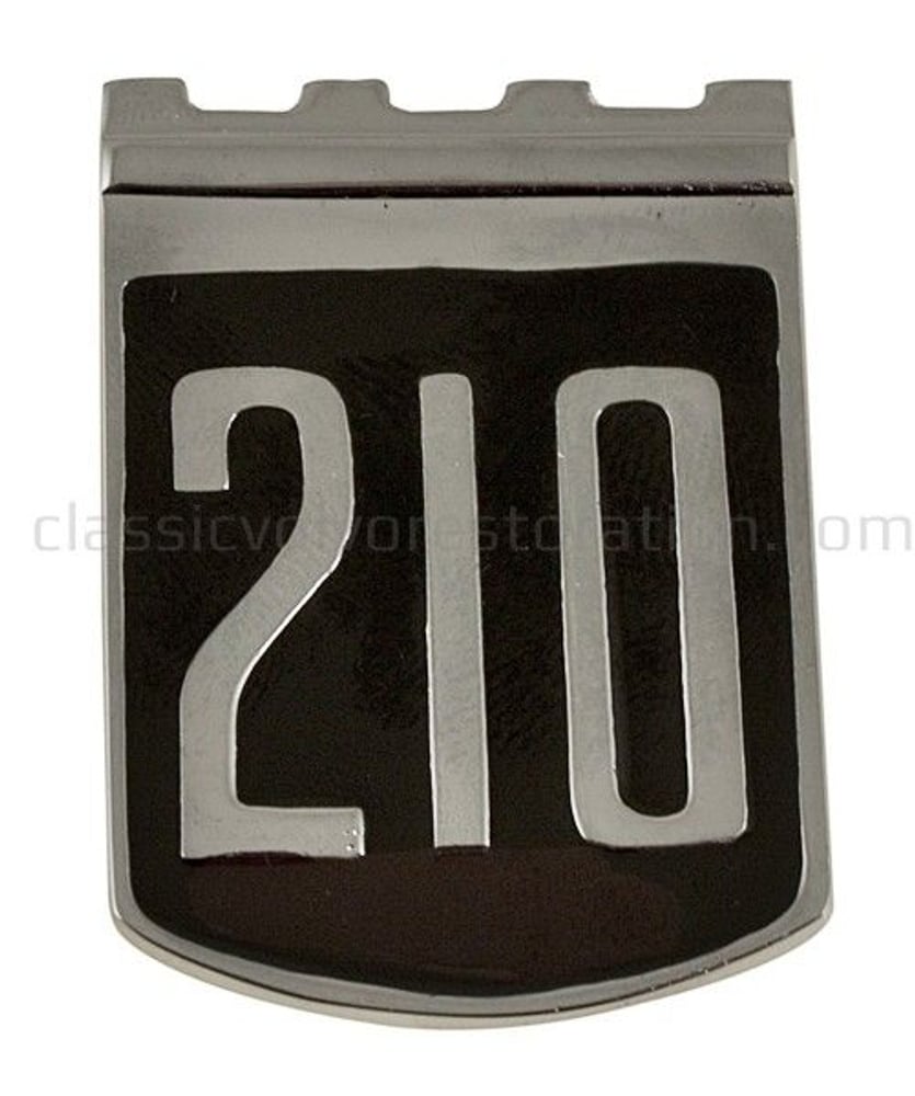 Emblème "Volvo 210" pour Volvo 210 1965-68 — bild 2 av 2