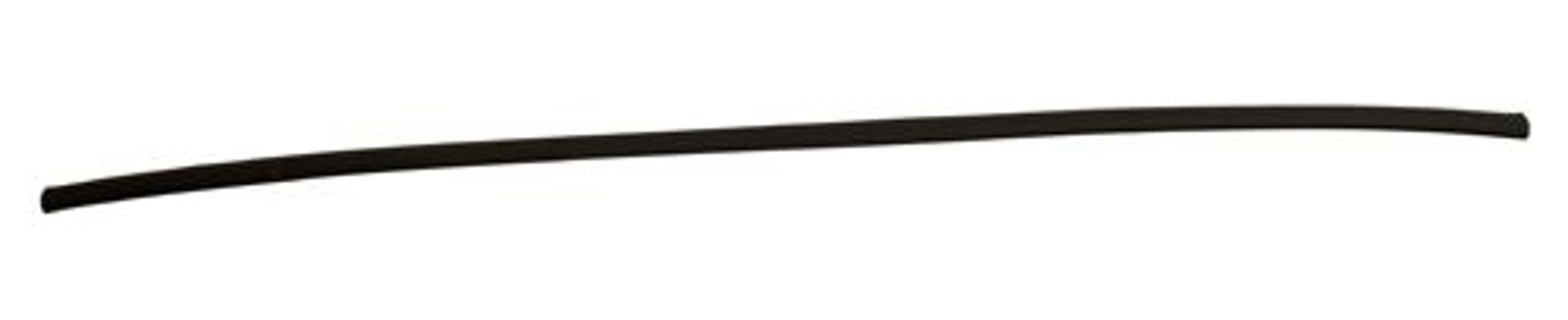 Baguette décorative supérieure de lunette arrière en V pour Volvo 940, 960, S90, V90, noire