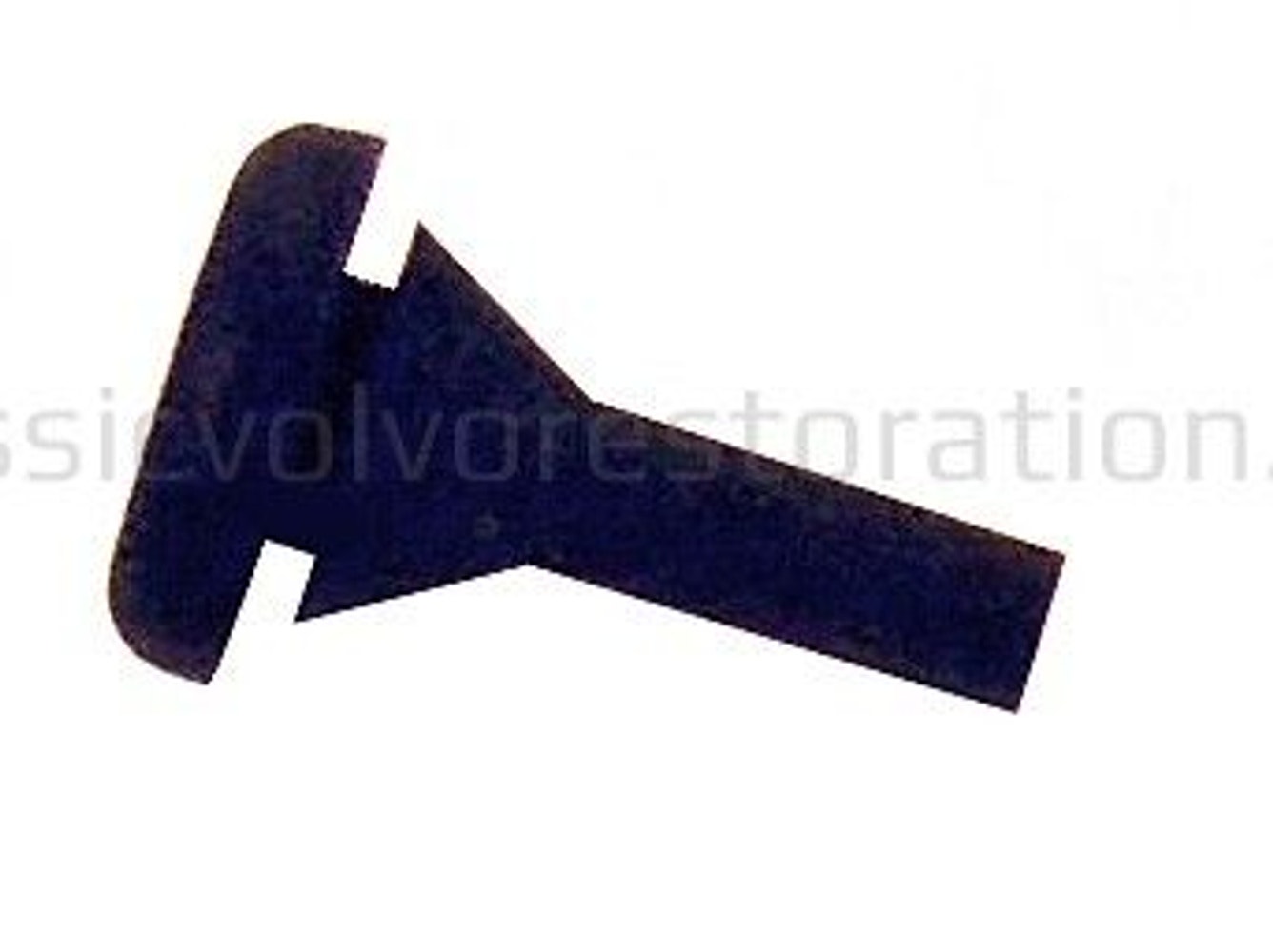 Bouton caoutchouc gauche