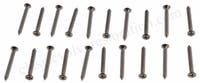 Kit de montage intérieur de cadre de pare-brise pour Volvo Amazon, chromé — bild 1 av 2