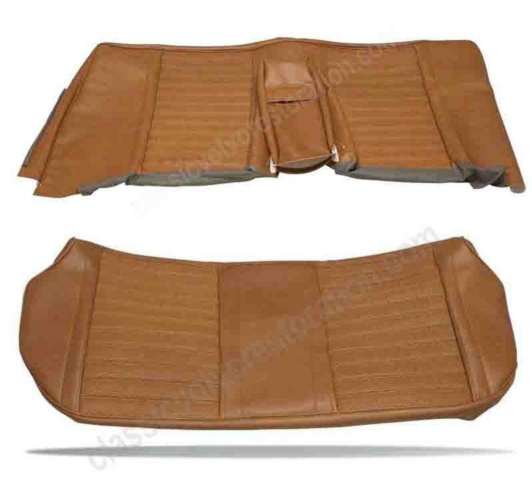 Garniture de siège arrière pour Volvo Amazon 2 portes 1967-68 marron