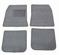 Jeu de tapis accessoire gris