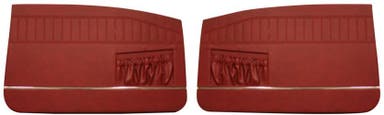 Panneaux de porte rouges pour Volvo Amazon 2D 1965