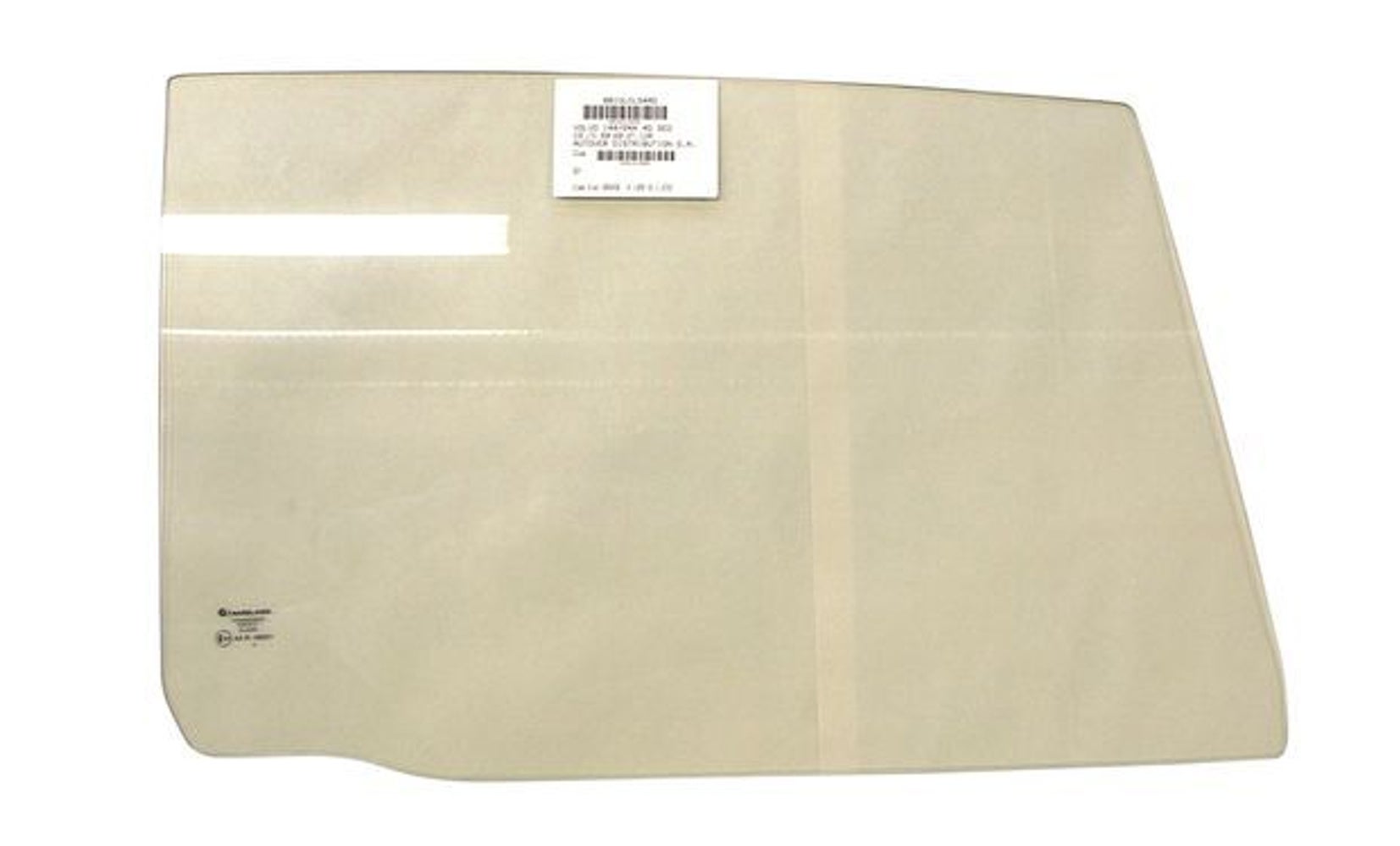 Vitre latérale arrière transparente pour Volvo 144, 145, 164 (1967-1973), côté gauche