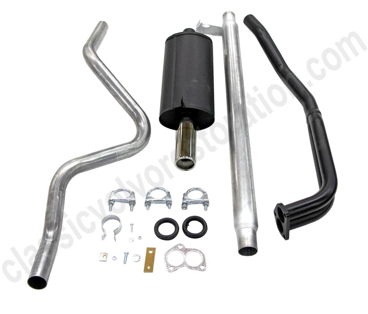 Système d'échappement pour Volvo Amazon Kombi, 1967-69, 2" sport