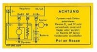 Relais de charge autocollant 6V — bild 1 av 2