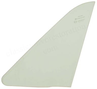 Vitre de ventilation verte pour Volvo 1800S, 1800E, côté gauche
