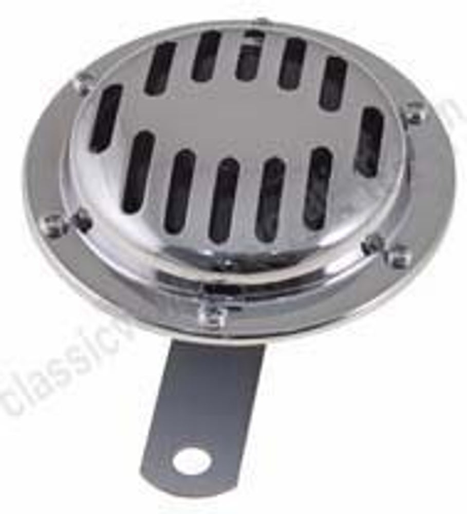 Klaxon 6V universel chromé