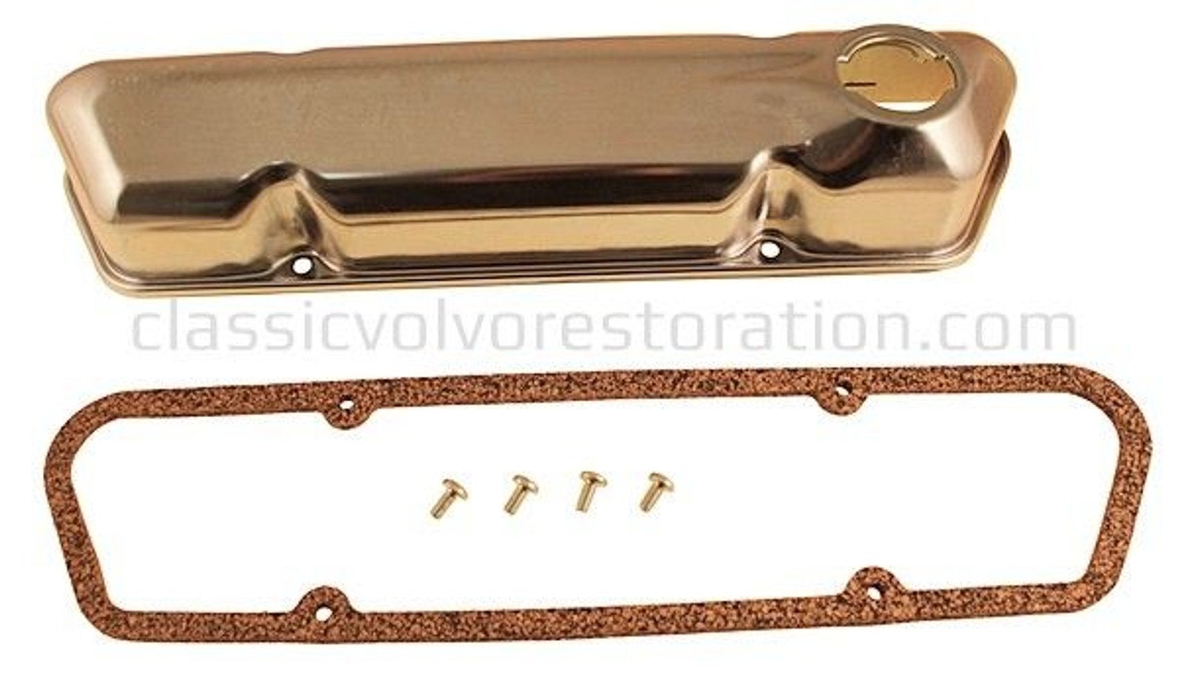 Kit de cache-culbuteurs pour Volvo B18, B20 1965-76, zinc — bild 2 av 2