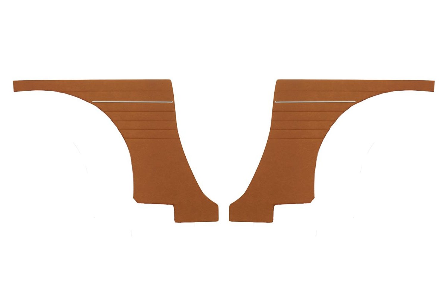 Panneaux arrière marron pour Volvo 1800S 1964-68 — bild 1 av 3