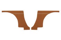 Panneaux arrière marron pour Volvo 1800S 1964-68 — bild 1 av 3
