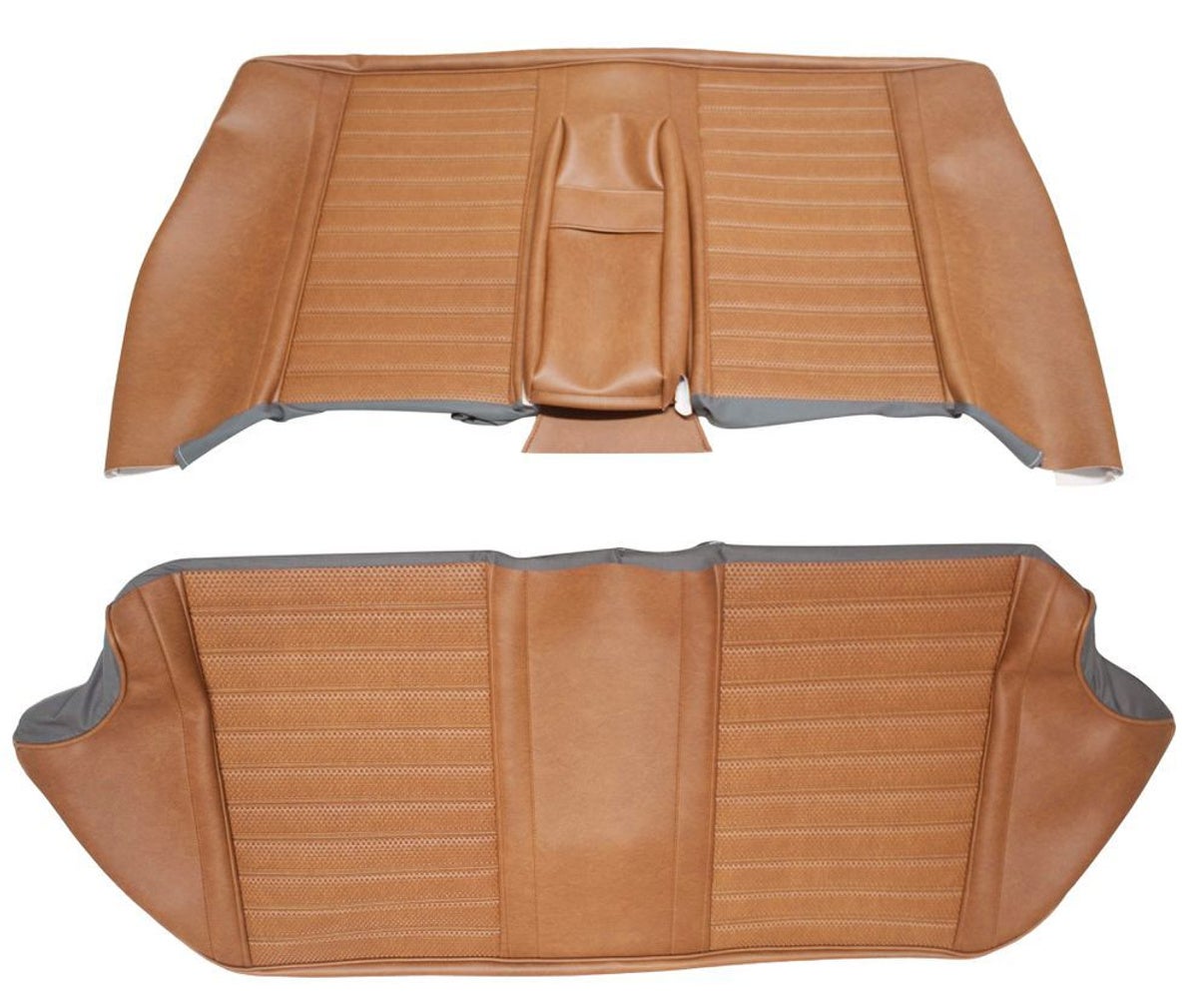 Garniture de siège arrière marron pour Volvo Amazon 4 portes (1967-1968)