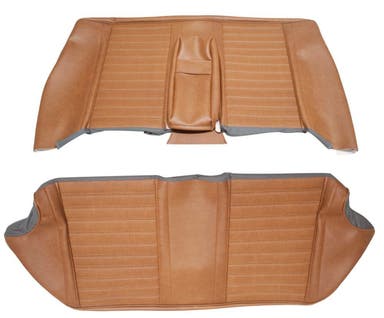 Garniture de siège arrière marron pour Volvo Amazon 4 portes (1967-1968)