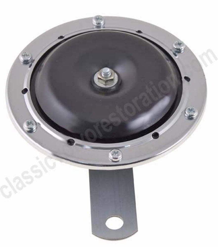 Klaxon universel chromé 12 V