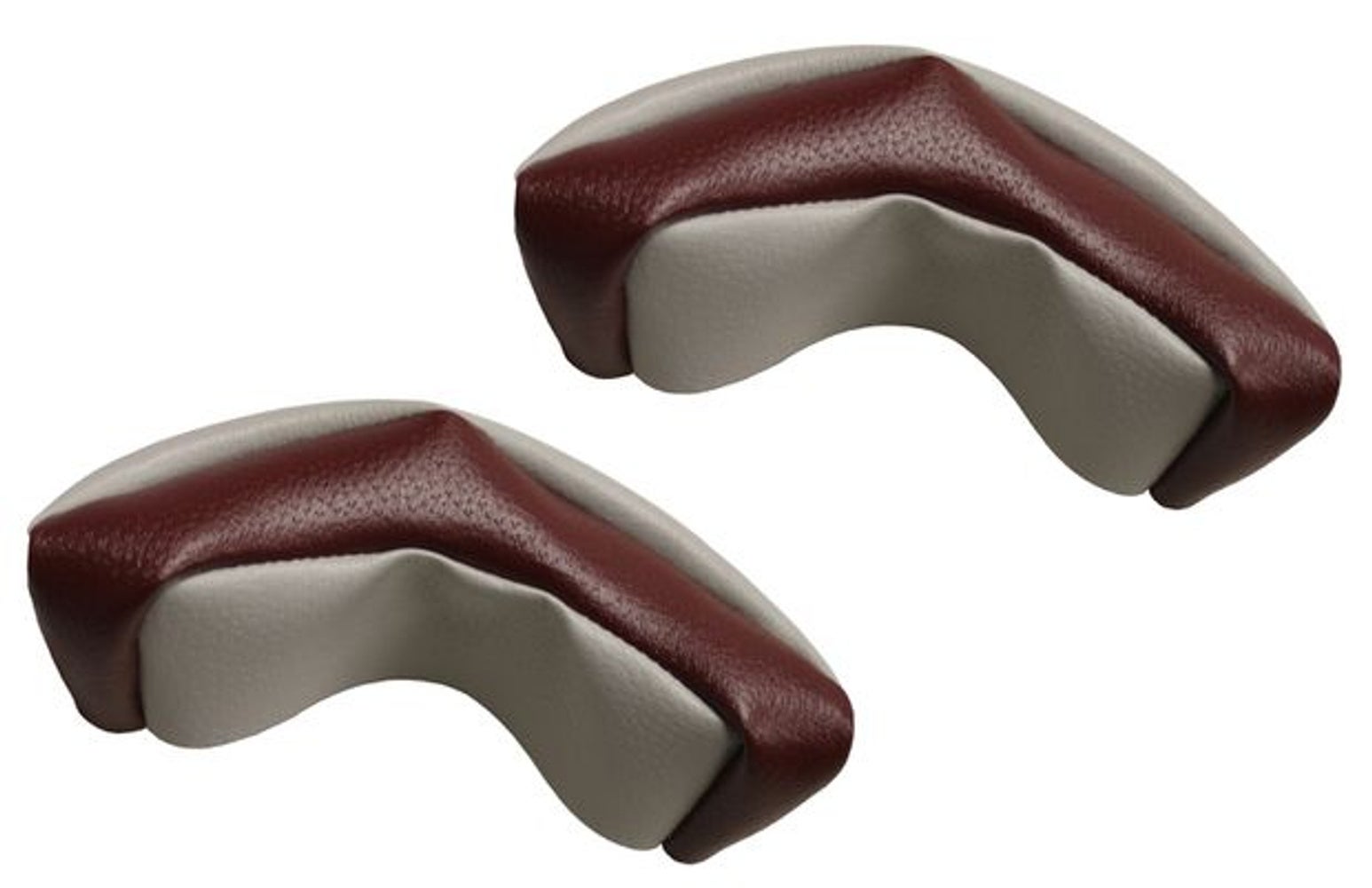 Accoudoir de garniture pour Volvo PV444 rouge/gris (inclus dans les panneaux de porte)