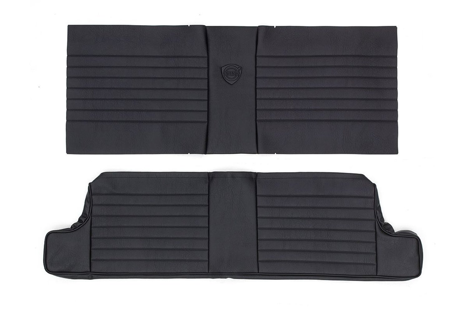Garniture de siège arrière pour Volvo 1800S, 1800E, 1964-71, noire